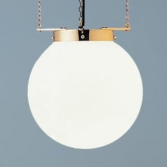 Suspension laiton style Bauhaus 40 cm