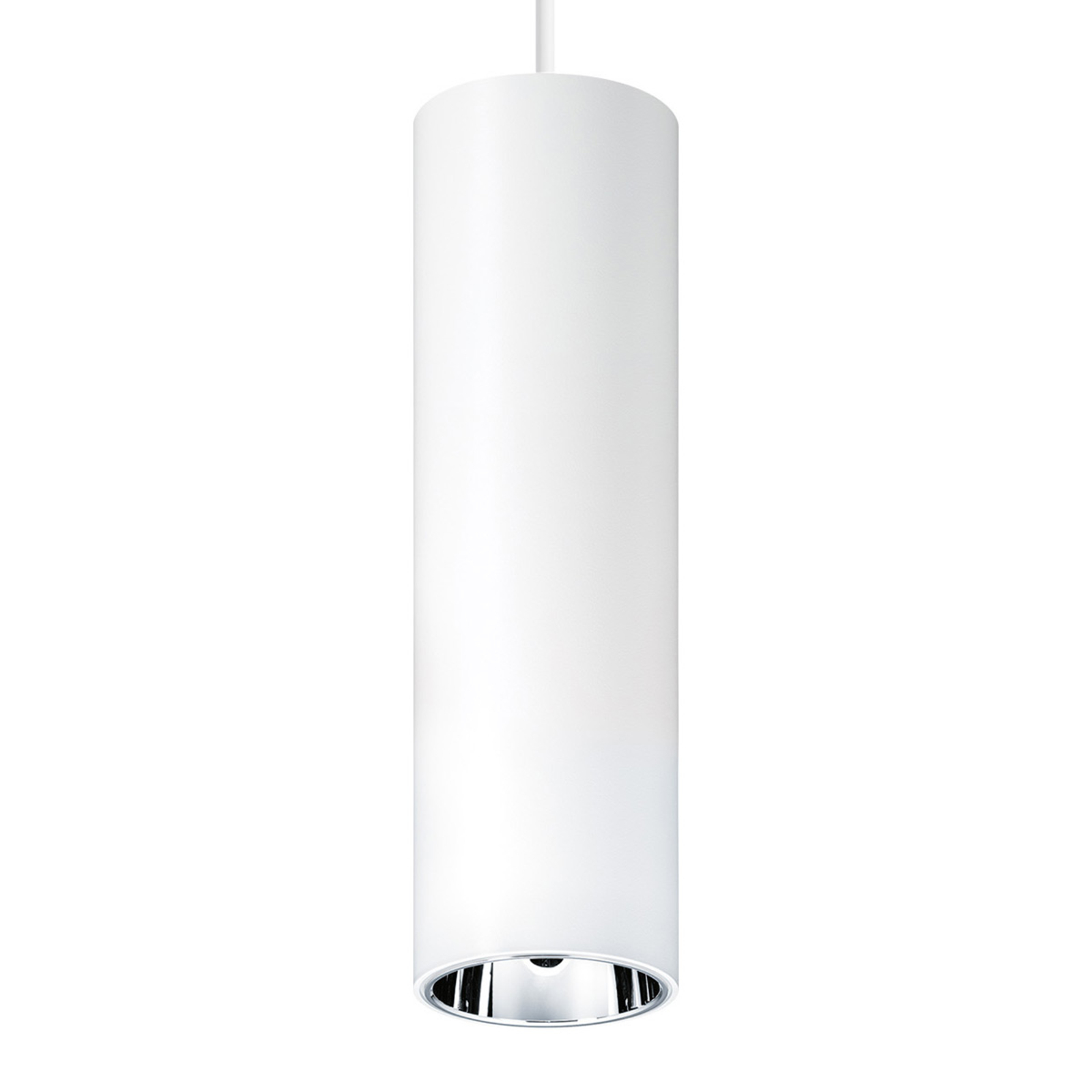 Zumtobel Panos LED-Hängeleuchte Ø 7cm weiß