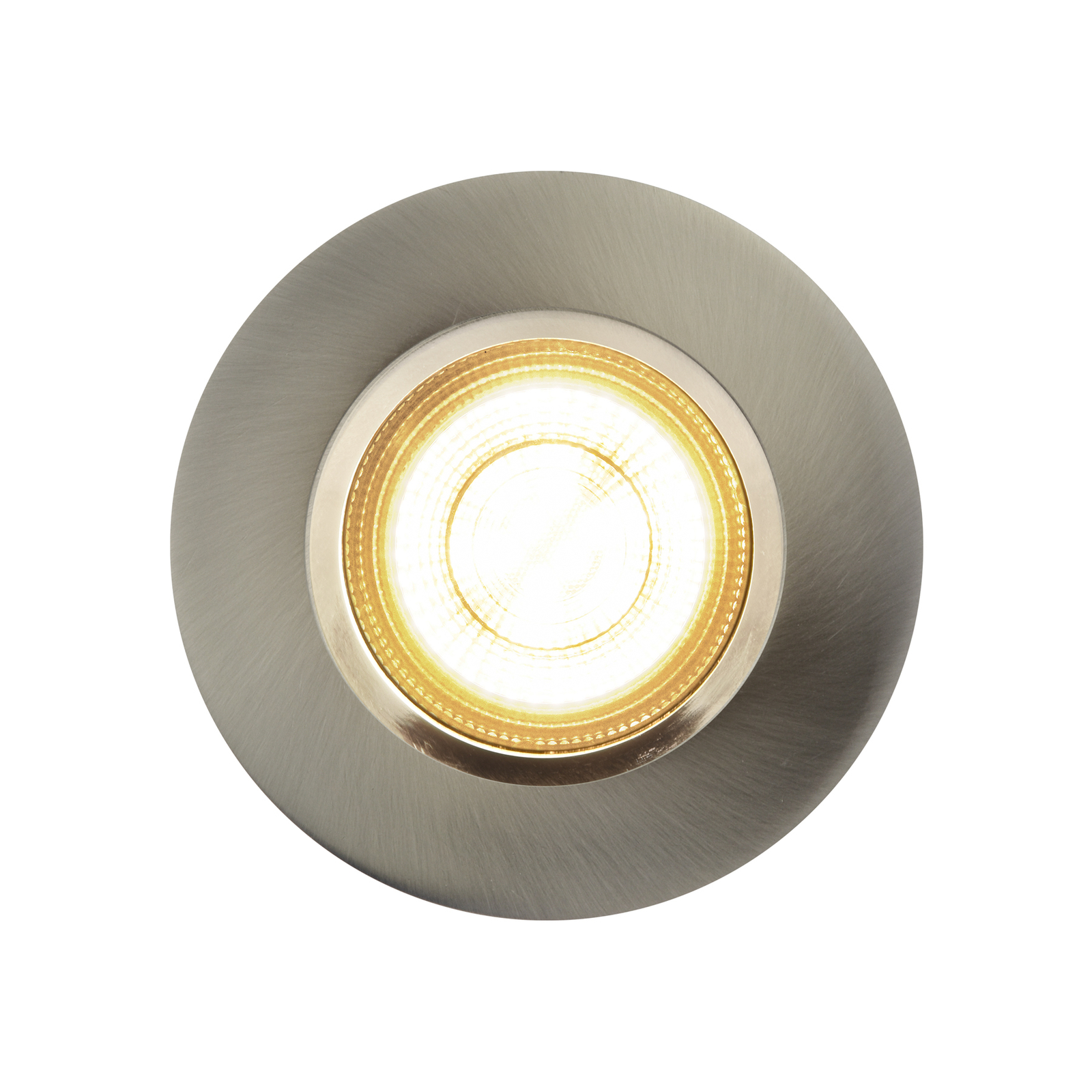 LED-Einbauleuchte Dorado Smart, nickel