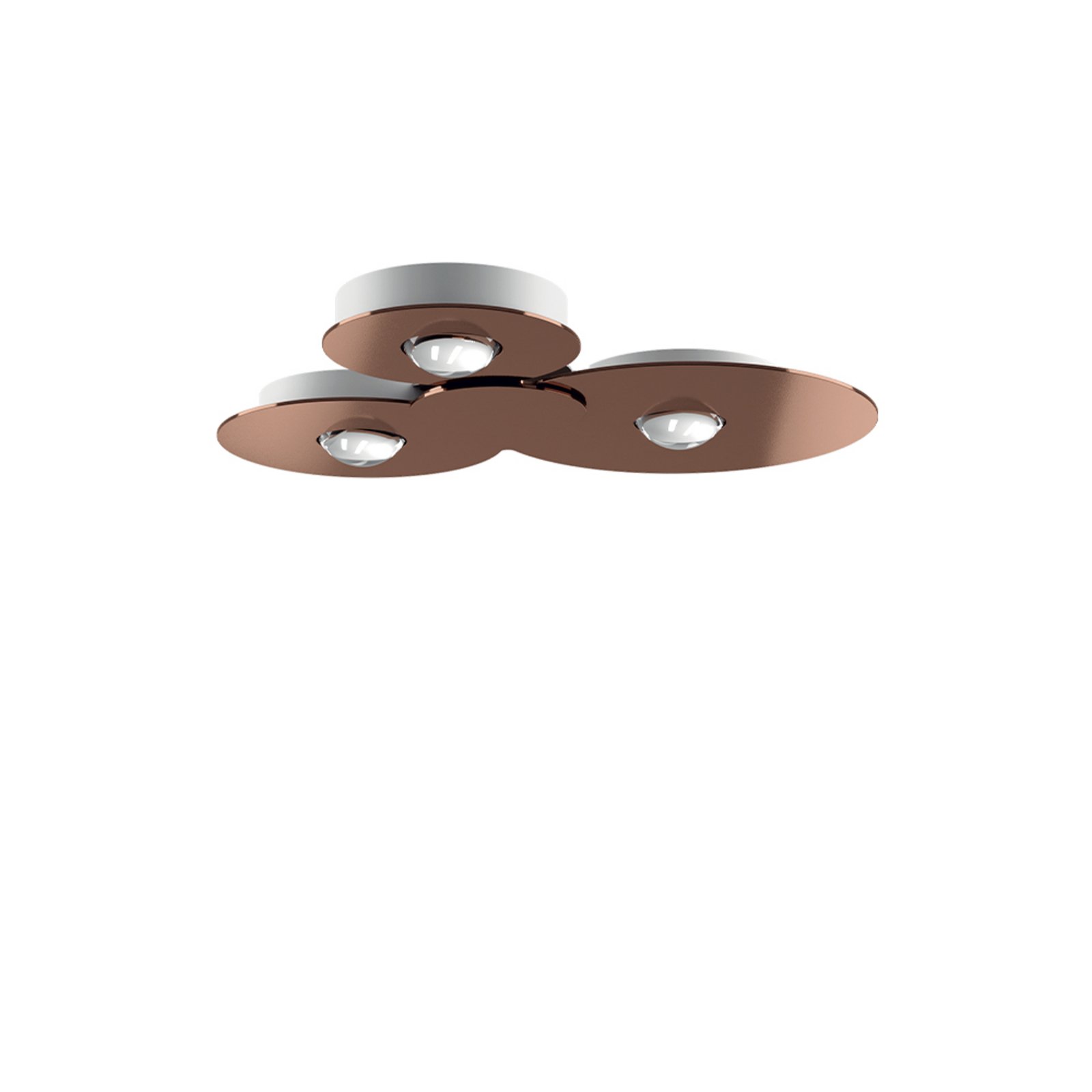 Bugia Triple Ceiling Lamp 3000K Bronze - Lodes