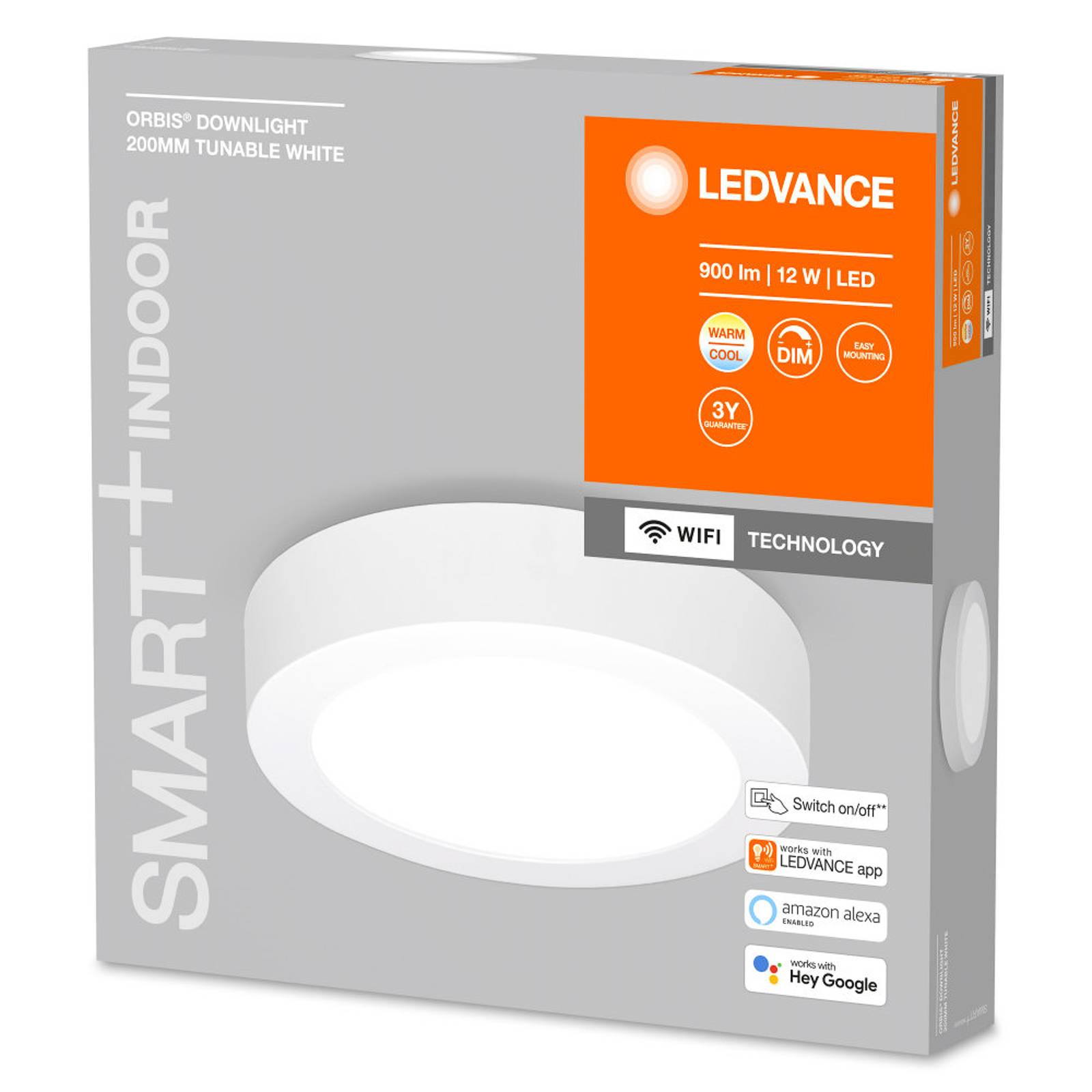 LEDVANCE SMART+ WiFi Orbis Downlight Surface Ø20cm