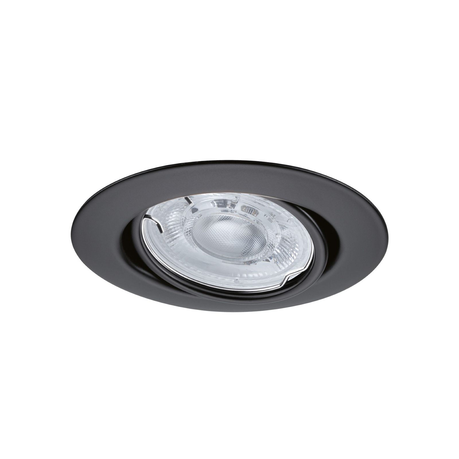 Oprawa wpuszczana Paulmann BASE, czarna, Ø 9 cm, 4 W, 827, z regulacją kąta Oprawa wpuszczana Paulmann BASE, czarna, Ø 9 cm, 4 W, 827, z regulacją kąta