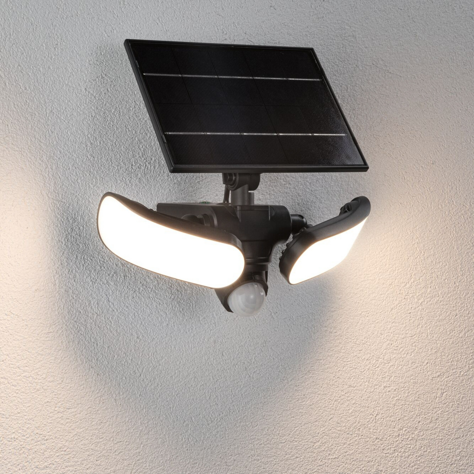 Applique d'extérieur solaire Paulmann Sonlig, anthracite, capteur, IP65