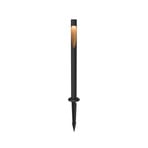 Flindt Garden Candeeiro de Jardim Long 2700K com Anchor Black - Louis Poulsen