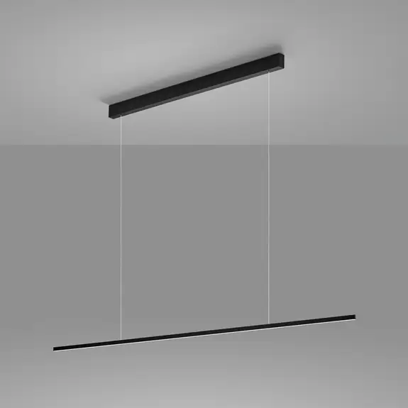 Lampenwelt Helestra Loopy LED-Hängeleuchte mit Acryldiffusor