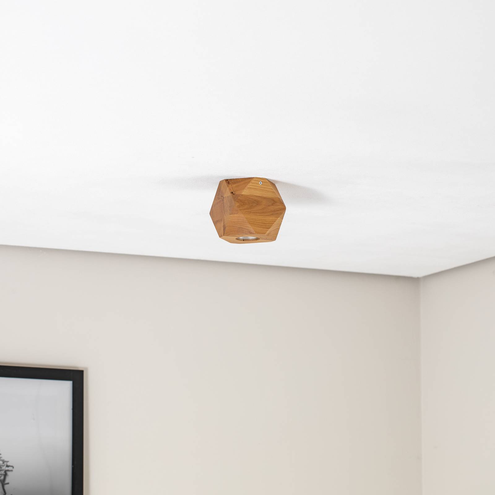 Envostar Peach Puff sufitowa polyeder drewno 1-pkt