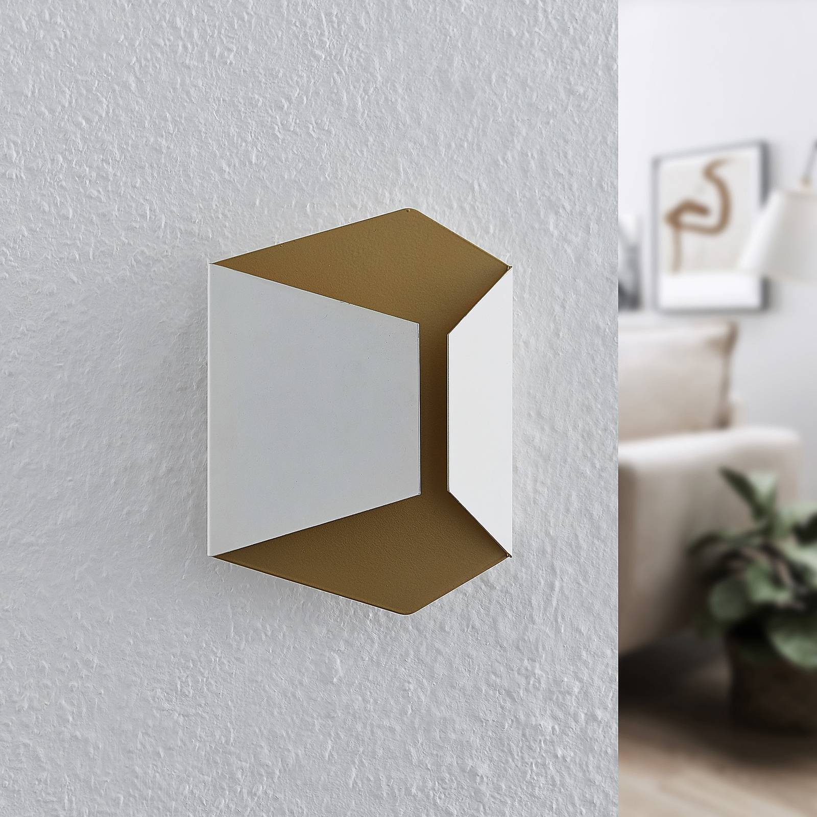 Lindby Anjaya applique LED blanche