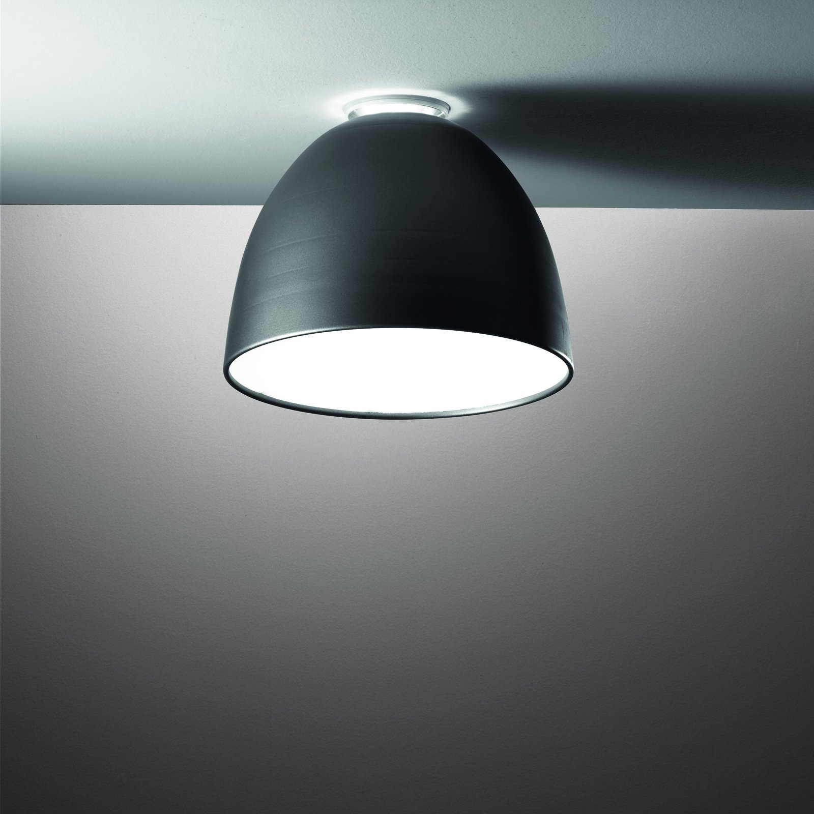 Artemide Nur Mini LED-taklampe antrasitt