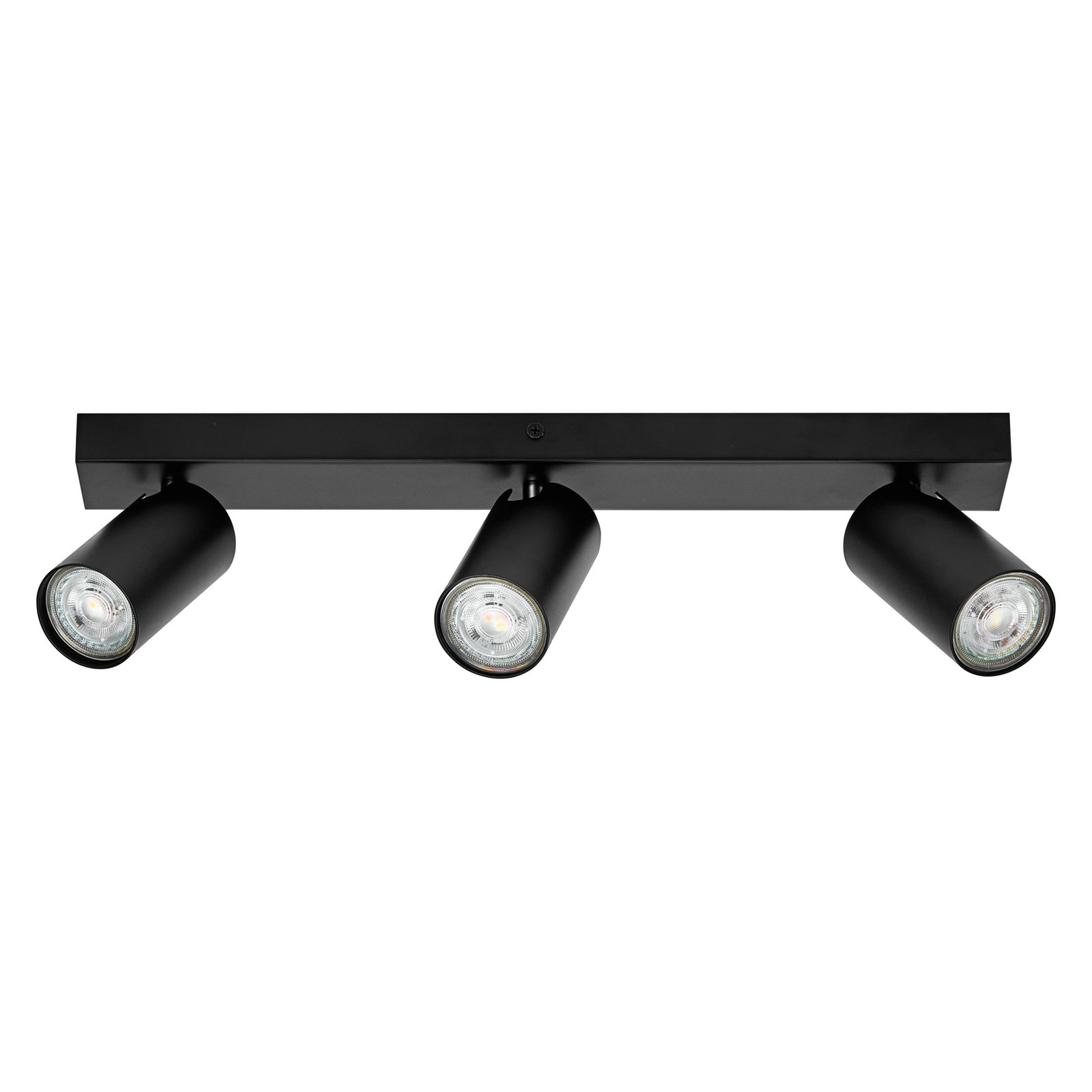 LEDVANCE Octagon LED spotlámpa, fényerőszabályozható, három izzó, fekete