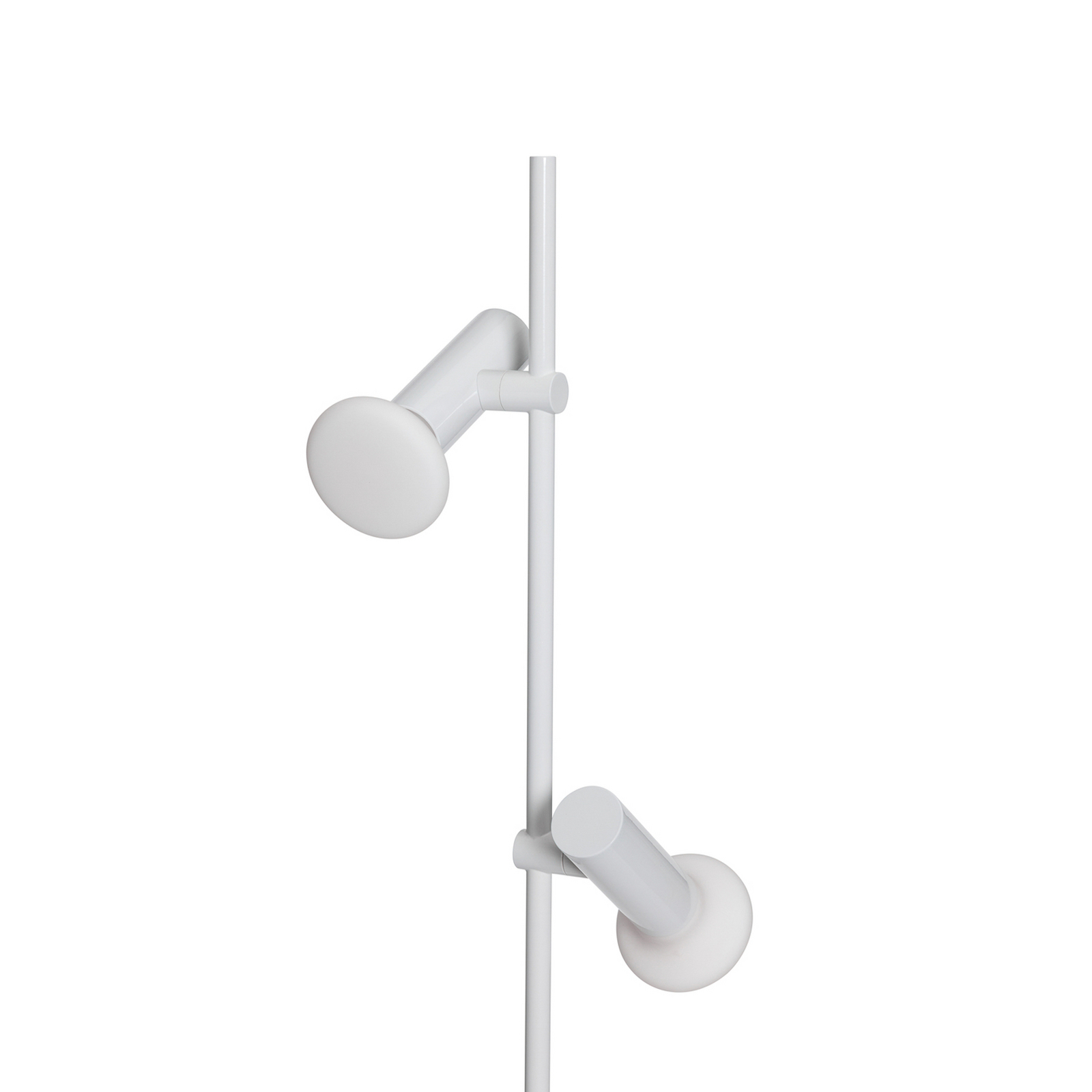 SET golvlampa ljusgrå, höjd 160 cm, 2 lampor – Hübsch