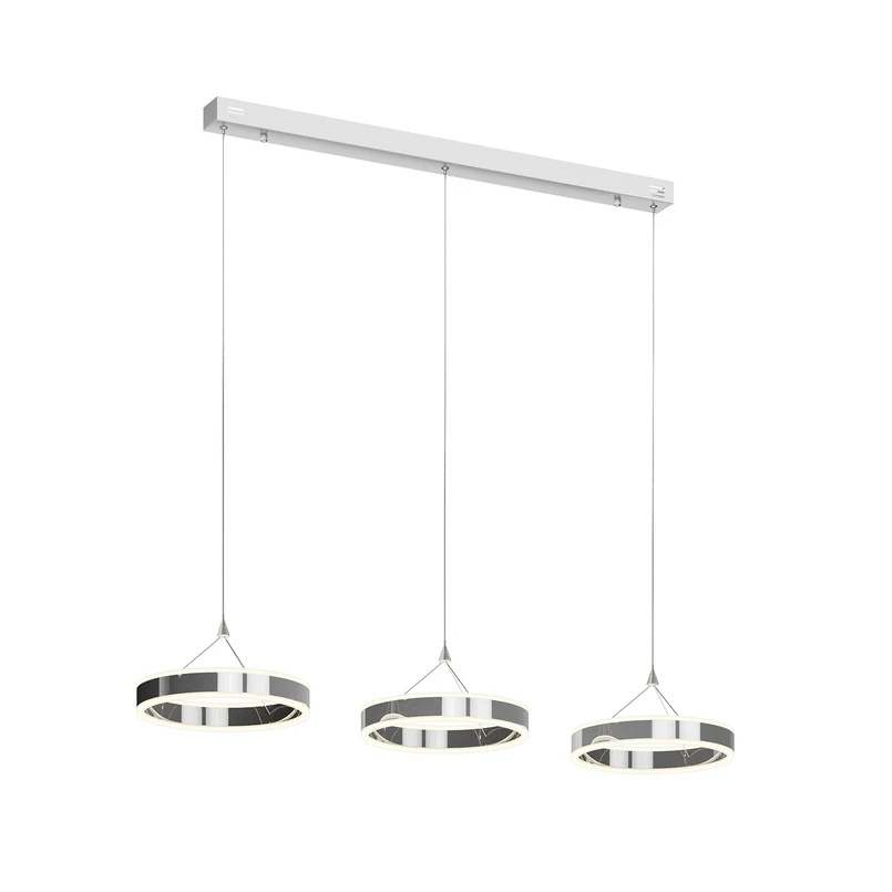 Lucande - Lyani Suspension L115 Chrome/White