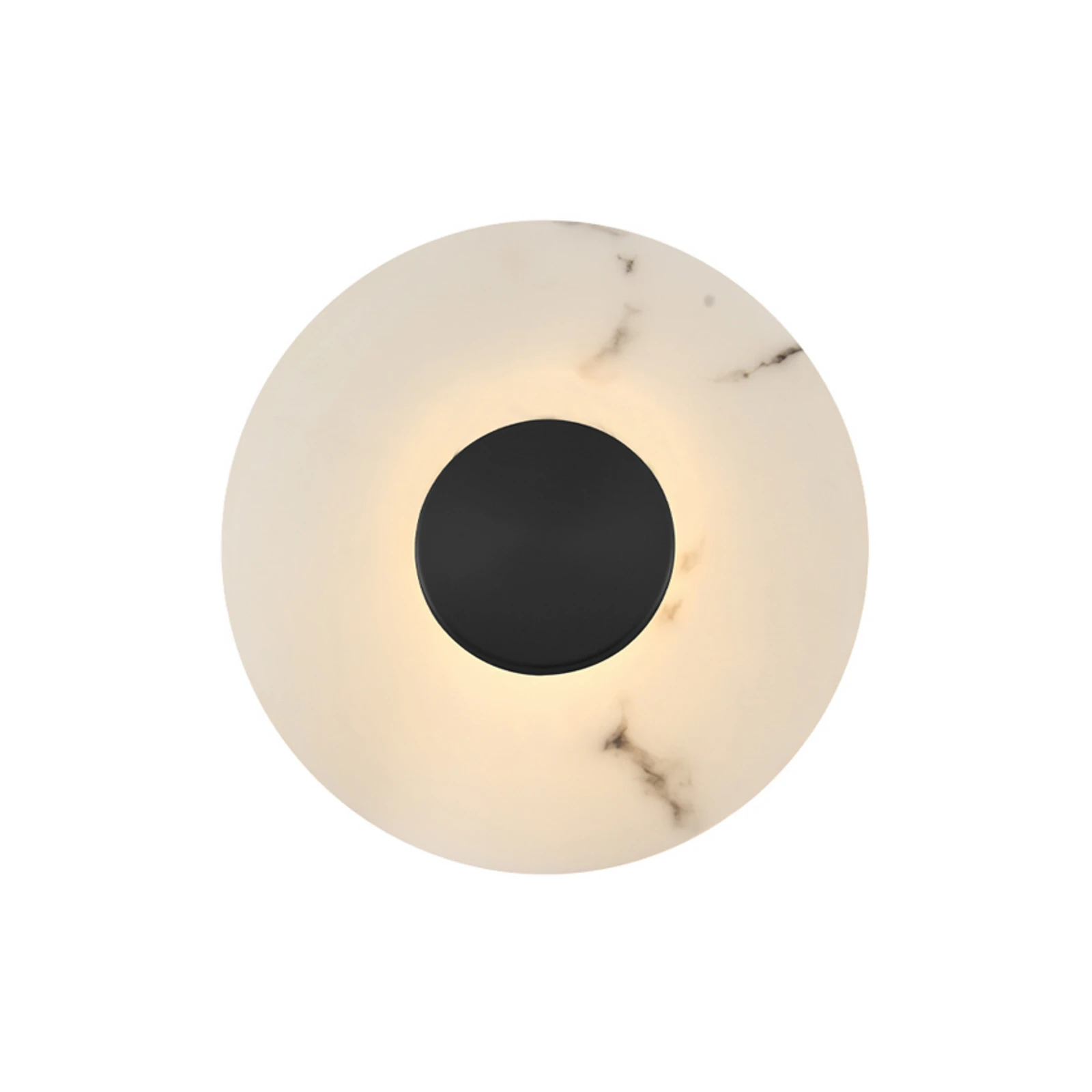Allison LED zidna lampa, željezo/bijela, Ø 30 cm, metal
