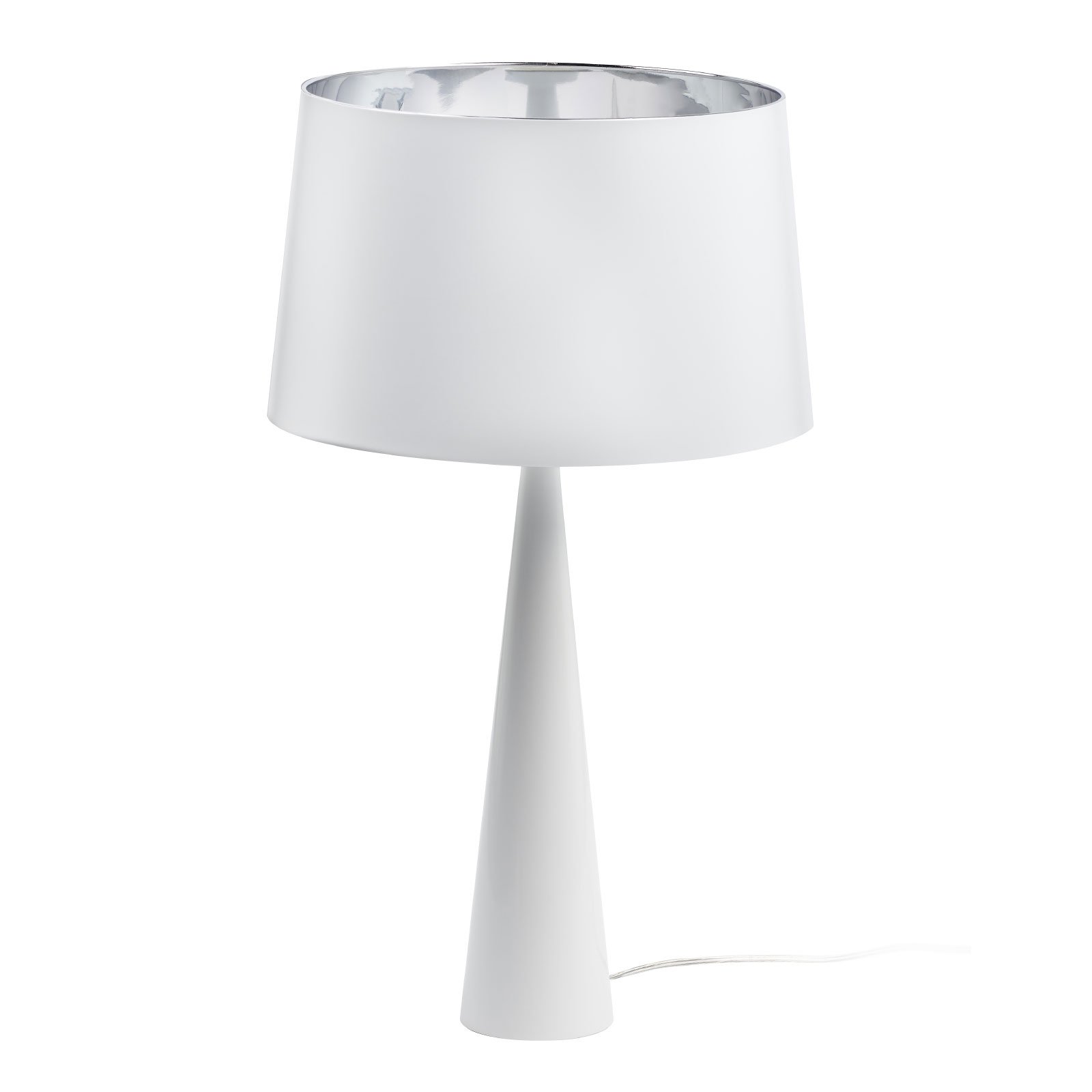 Totem LT table lamp, metal base, shiny