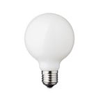 LED-pirn Globe, E27, Ø 8 cm, matt, 5 W, 2200 K