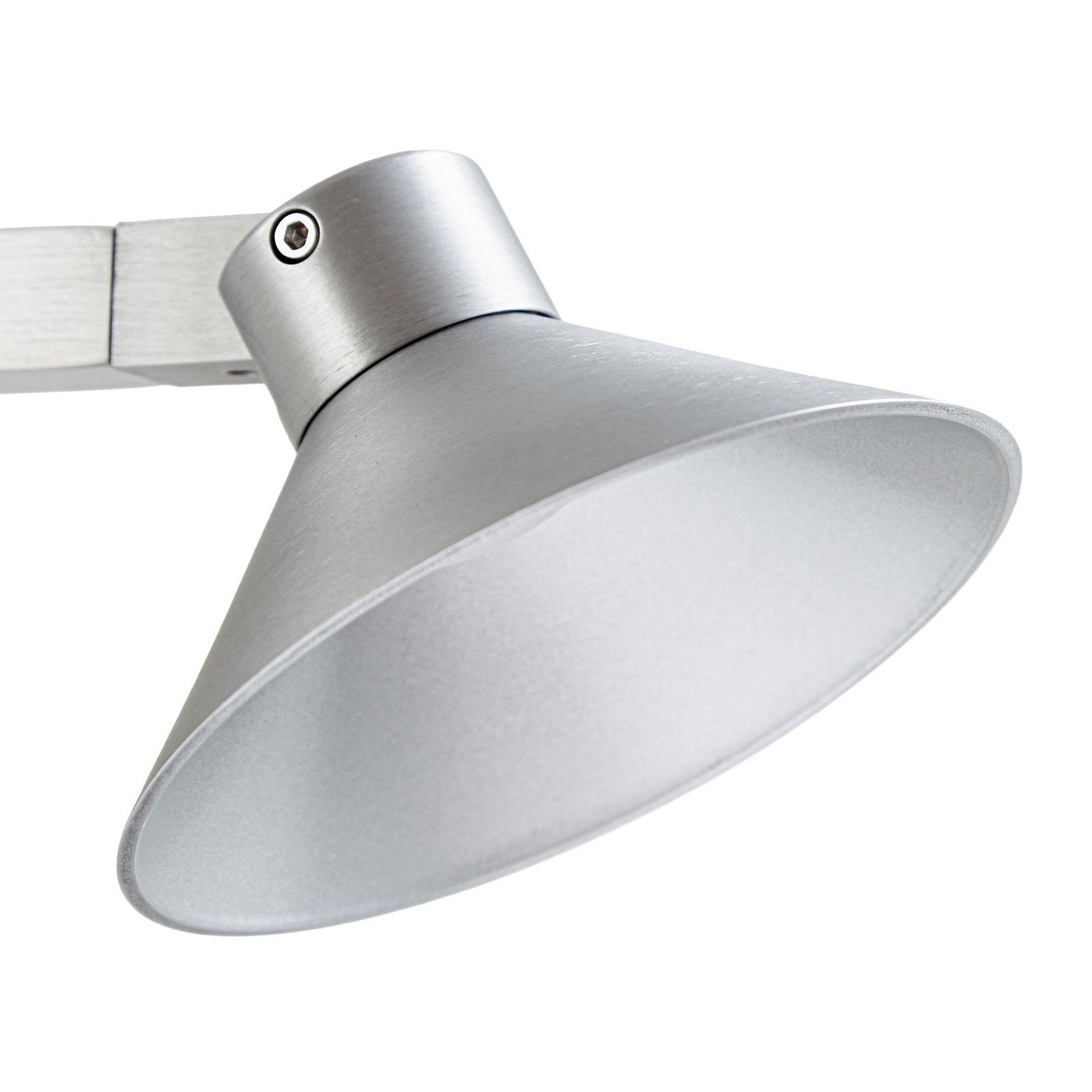 Lucande LED piekaramā lampa Steve, alumīnijs, 113 cm, 6 spuldzes, dimmeris Lucande LED piekaramā lampa Steve, alumīnijs, 113 cm, 6 spuldzes, dimmeris