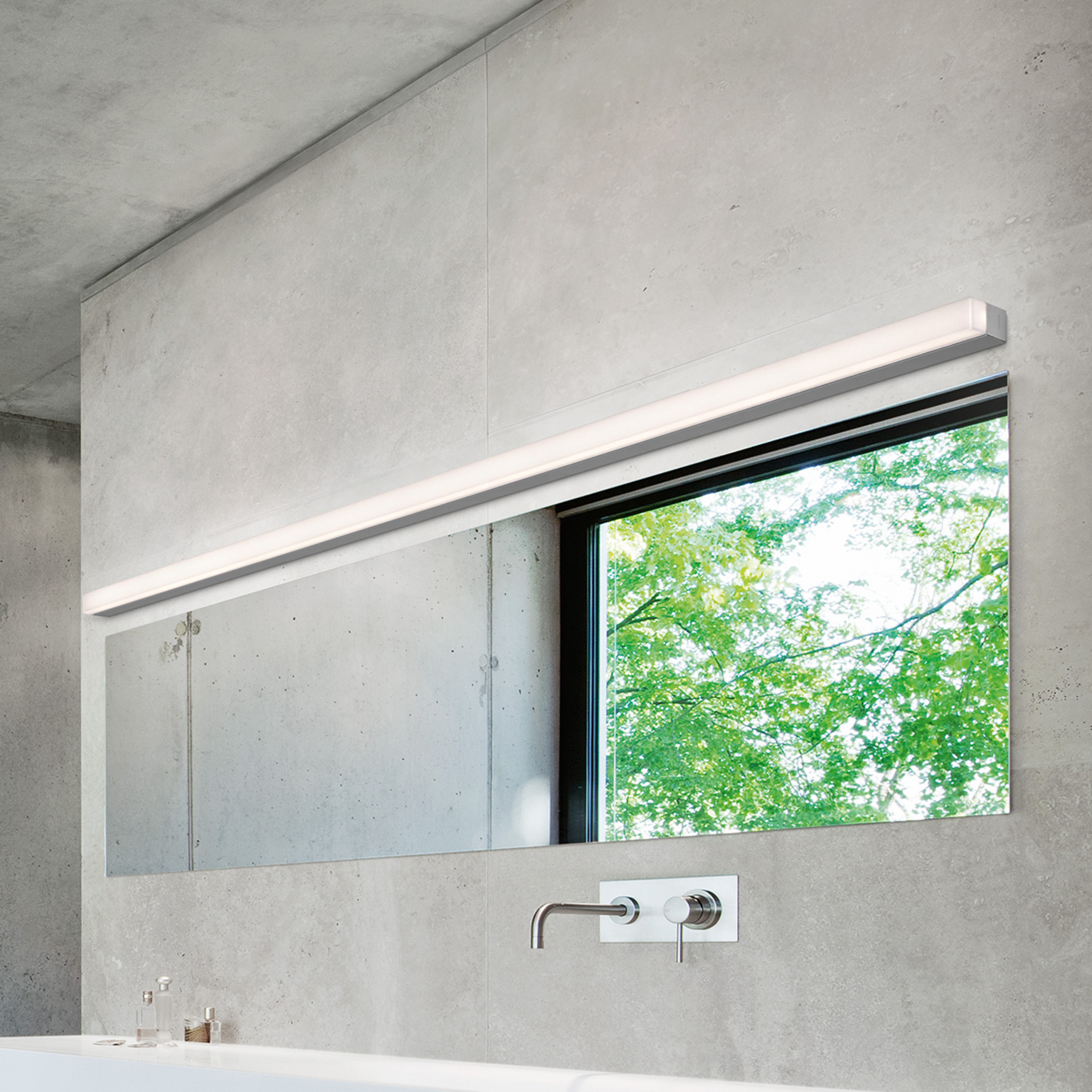 Ribag LED-Lichtleiste Metron, aluminium, 3.000 K, dimmbar