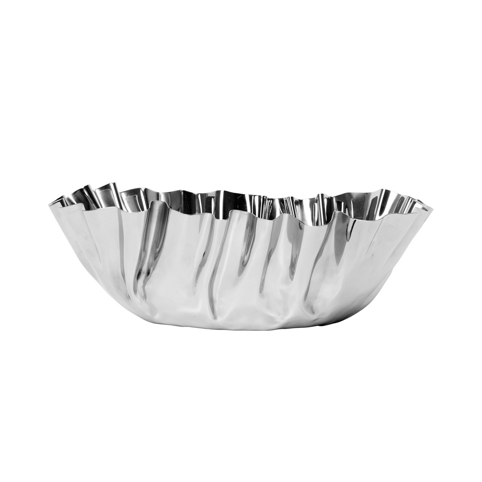 Tydra Schale, 29 x 25 cm, Edelstahl poliert - ferm LIVING