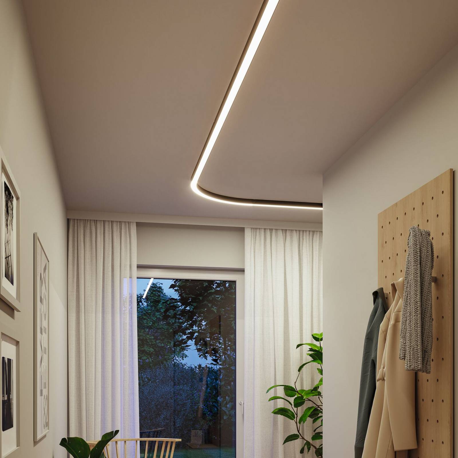 System kanałów świetlnych Paulmann Linion, czarny, 38 W, aluminium