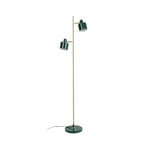 Dyberg Larsen Ocean floor lamp, dark green, 160 cm, 2-bulb.