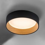 Vibia Duo 4870 LED-Deckenleuchte, grafit