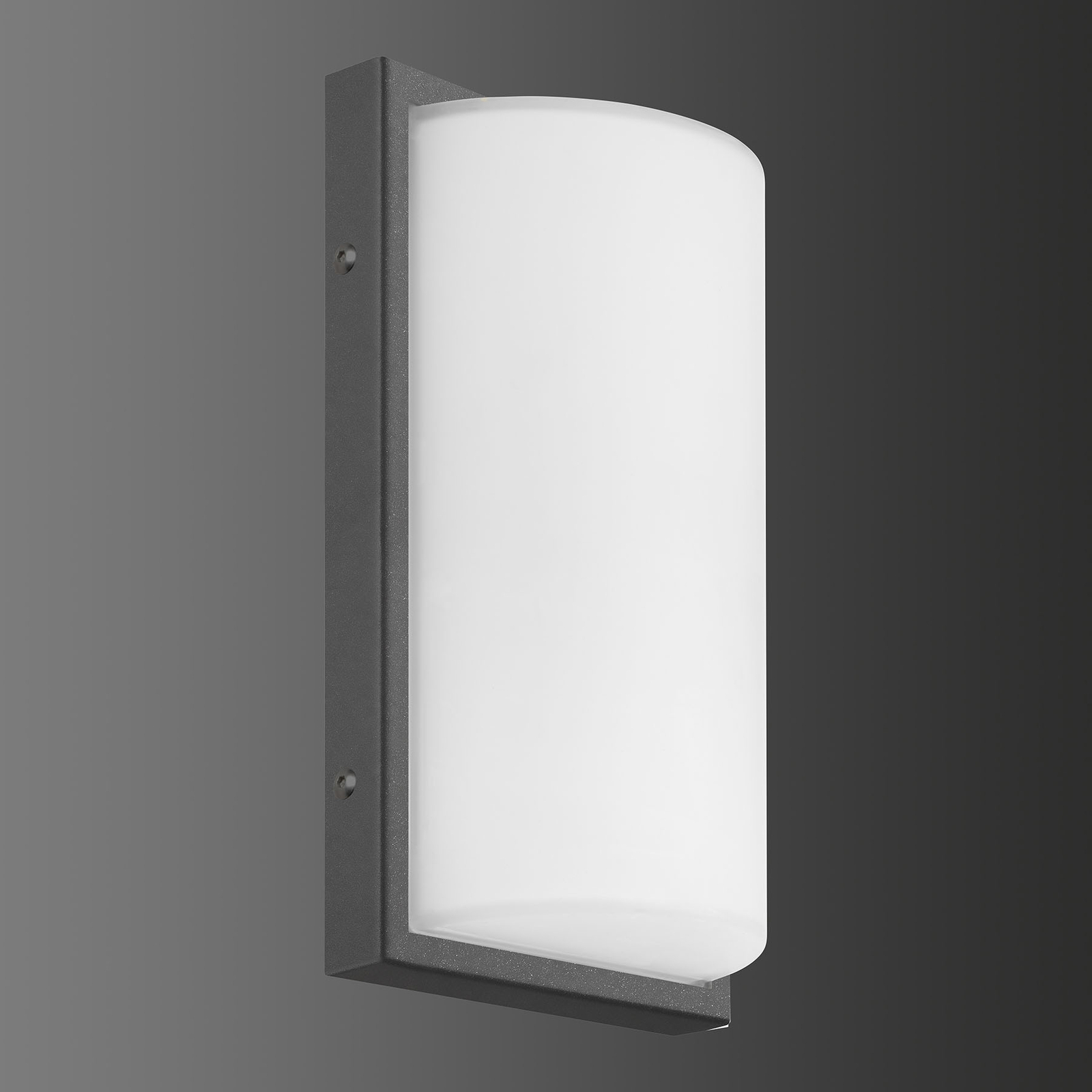 039 LED outdoor wall lamp motion detector graphite