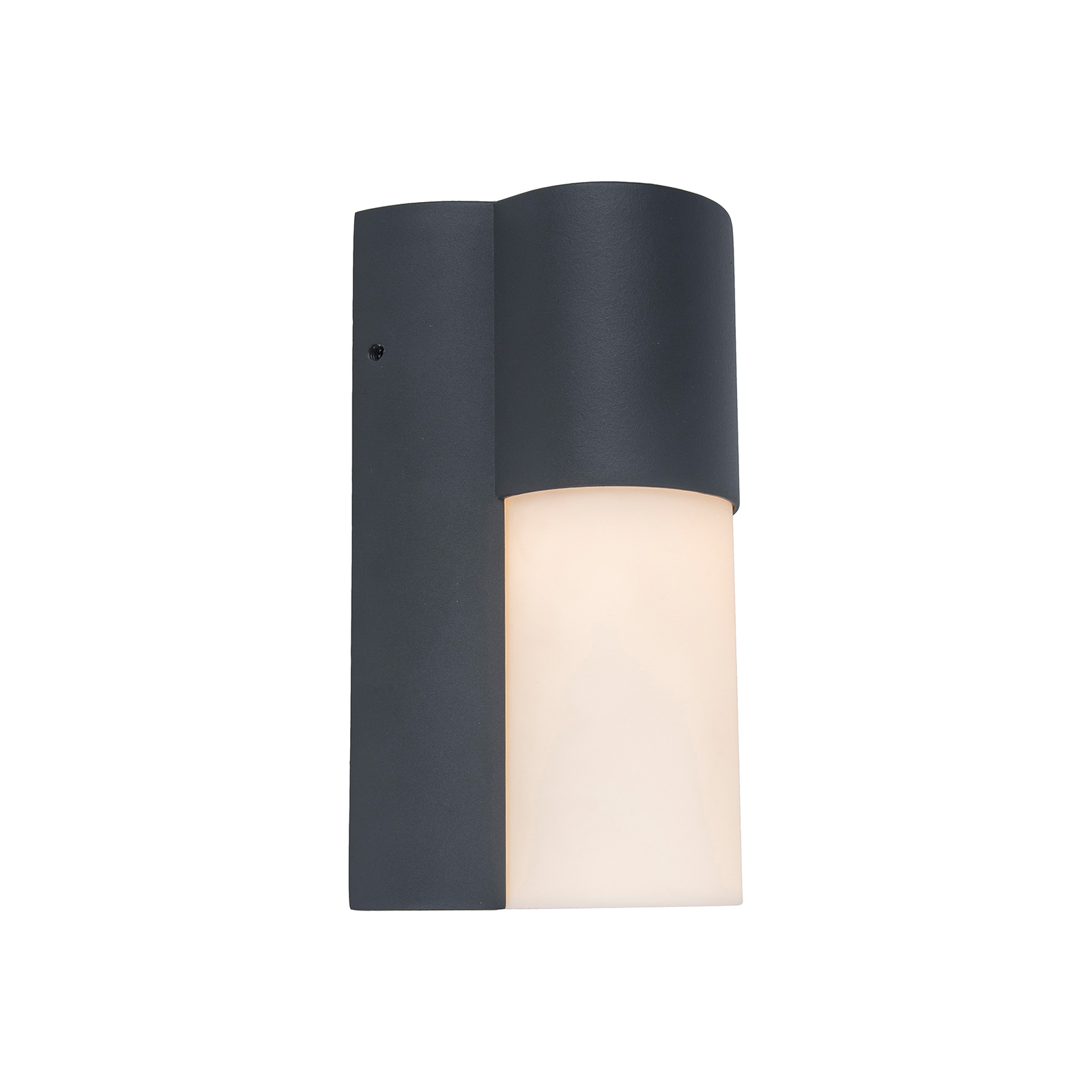 Urban outdoor wall light with a diffuser, IP54