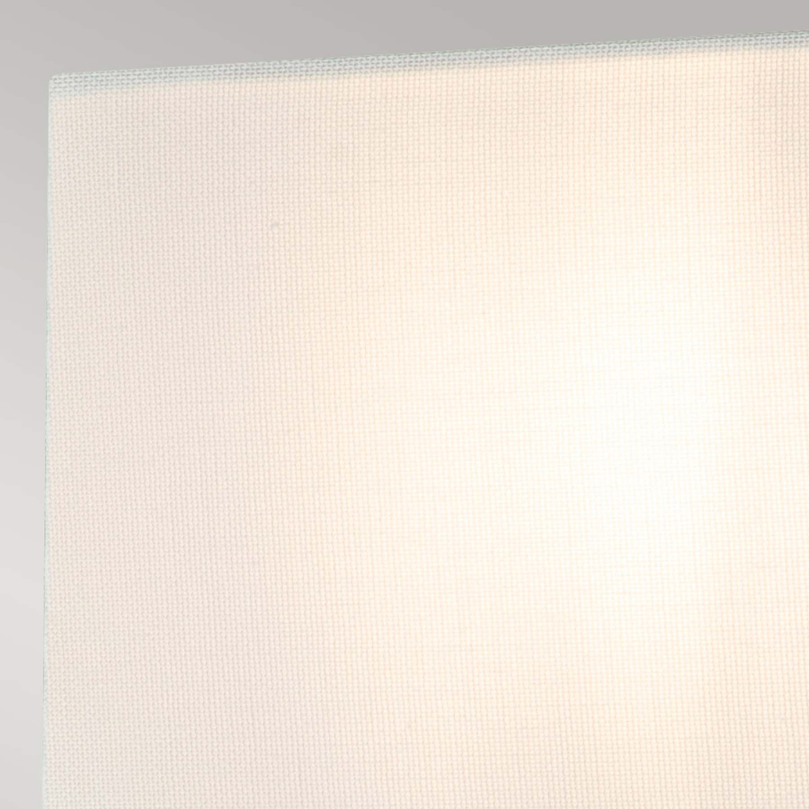 Swirl Nagyméretű fali lámpa vászon ernyővel, antik fehér