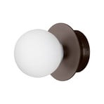 Globen Lighting Art Deco griestu lampa, IP44, balta/bronzas