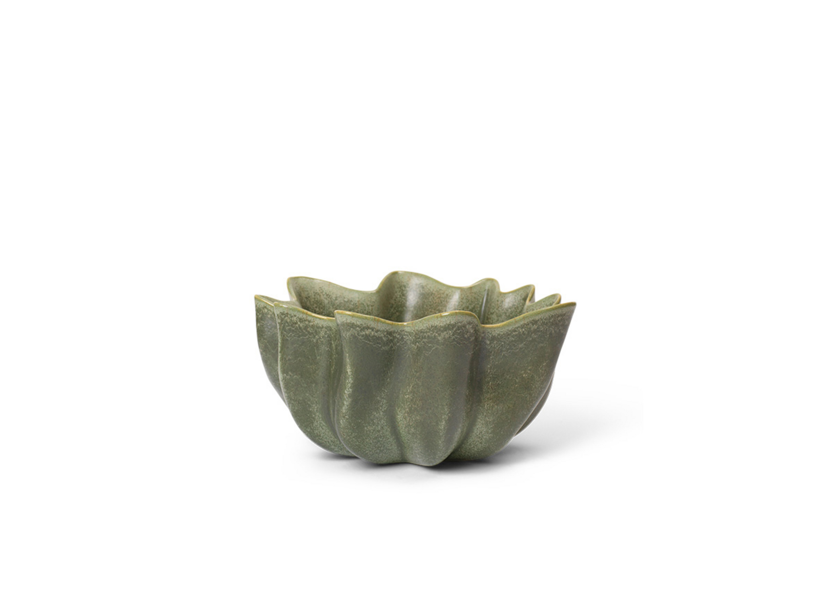 Nium Bowl Ø36 Dark Sage - Ferm Living