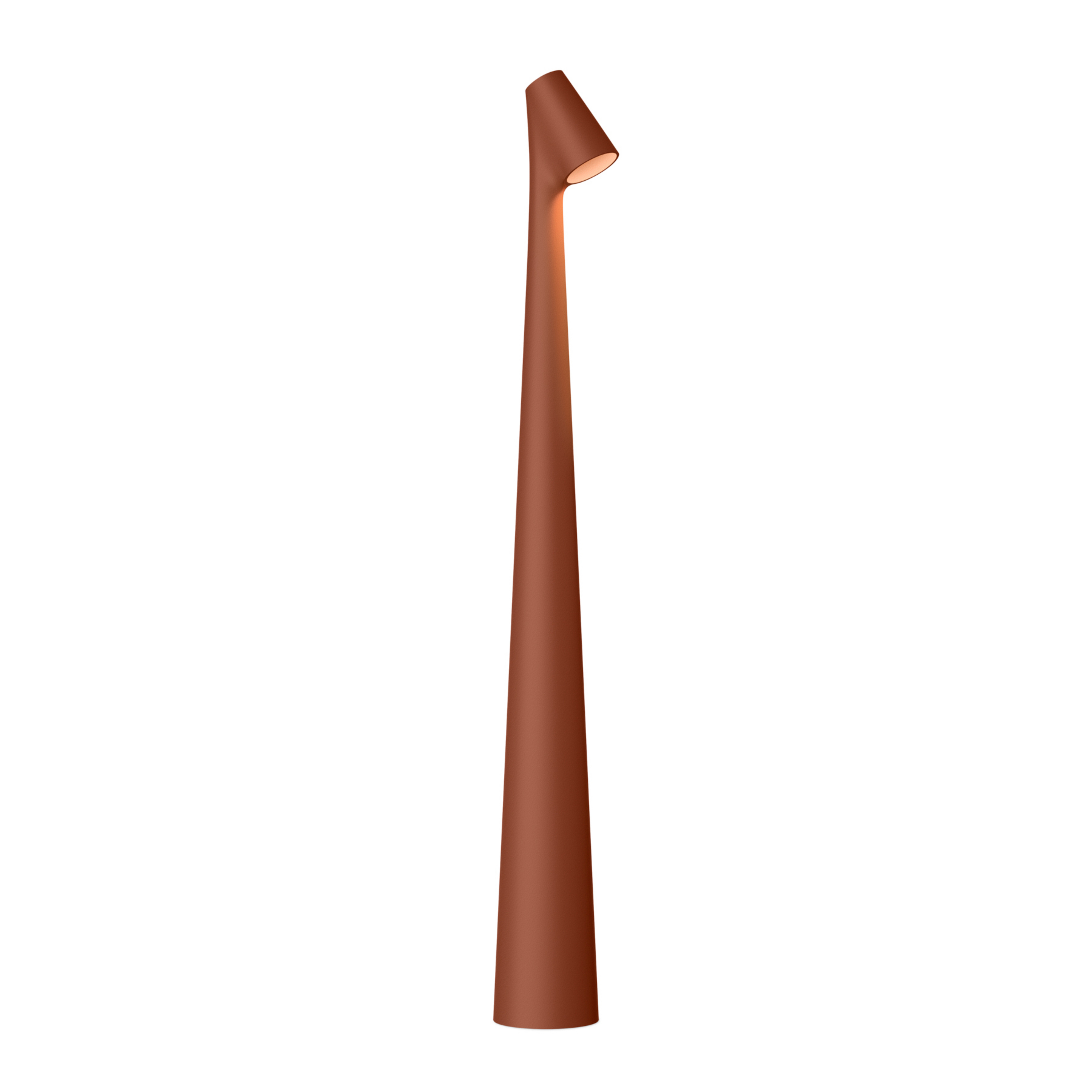 Africa Portable, terre cuite, hauteur 45 cm, LED, batterie rechargeable - Vibia