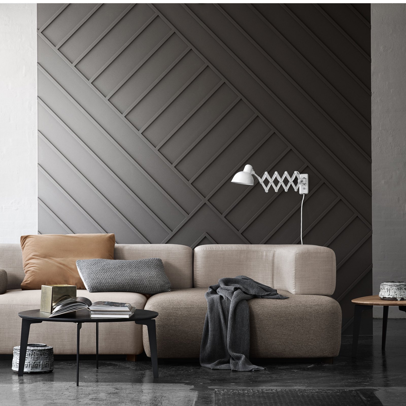 KAISER idell™ 6718-W Vägg-/Saxlampa Vit - Fritz Hansen