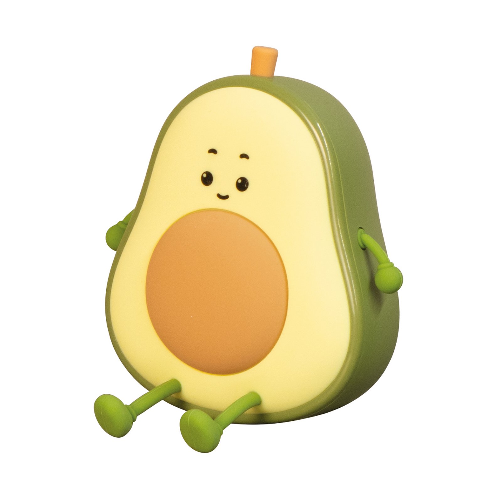 Lampă de masă cu baterie LED Bobi, verde, înălțime 13 cm, silicon