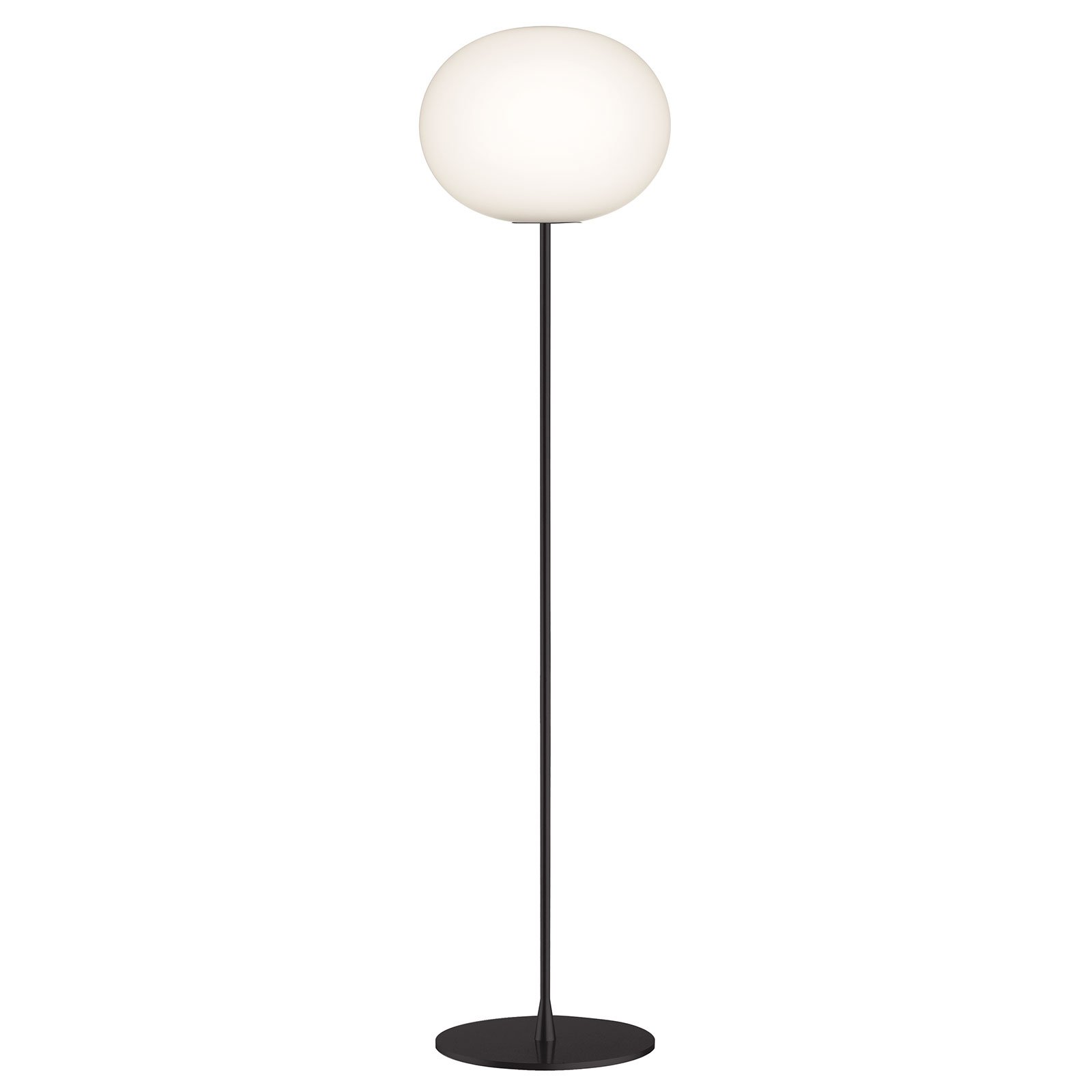Glo-Ball F3 Piantana Matt Nero/Opale - Flos