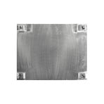 HDNema board, brushed silver, 50 x 40 cm  - House Doctor