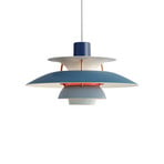 PH 5 Mini - Deense designer hanglamp, blauw
