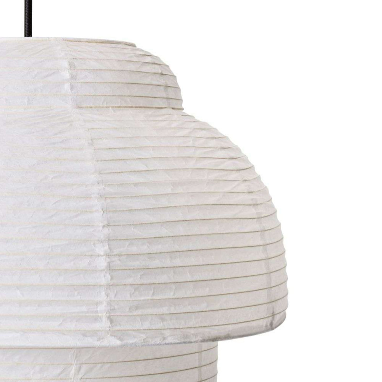 Papier Double Pendel Ø40 White Made By Hand - Spisestue - Papir / karton billede