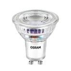 OSRAM LED spuldze PAR16 ar atstarotāju GU10 2,5W 100° 2700K