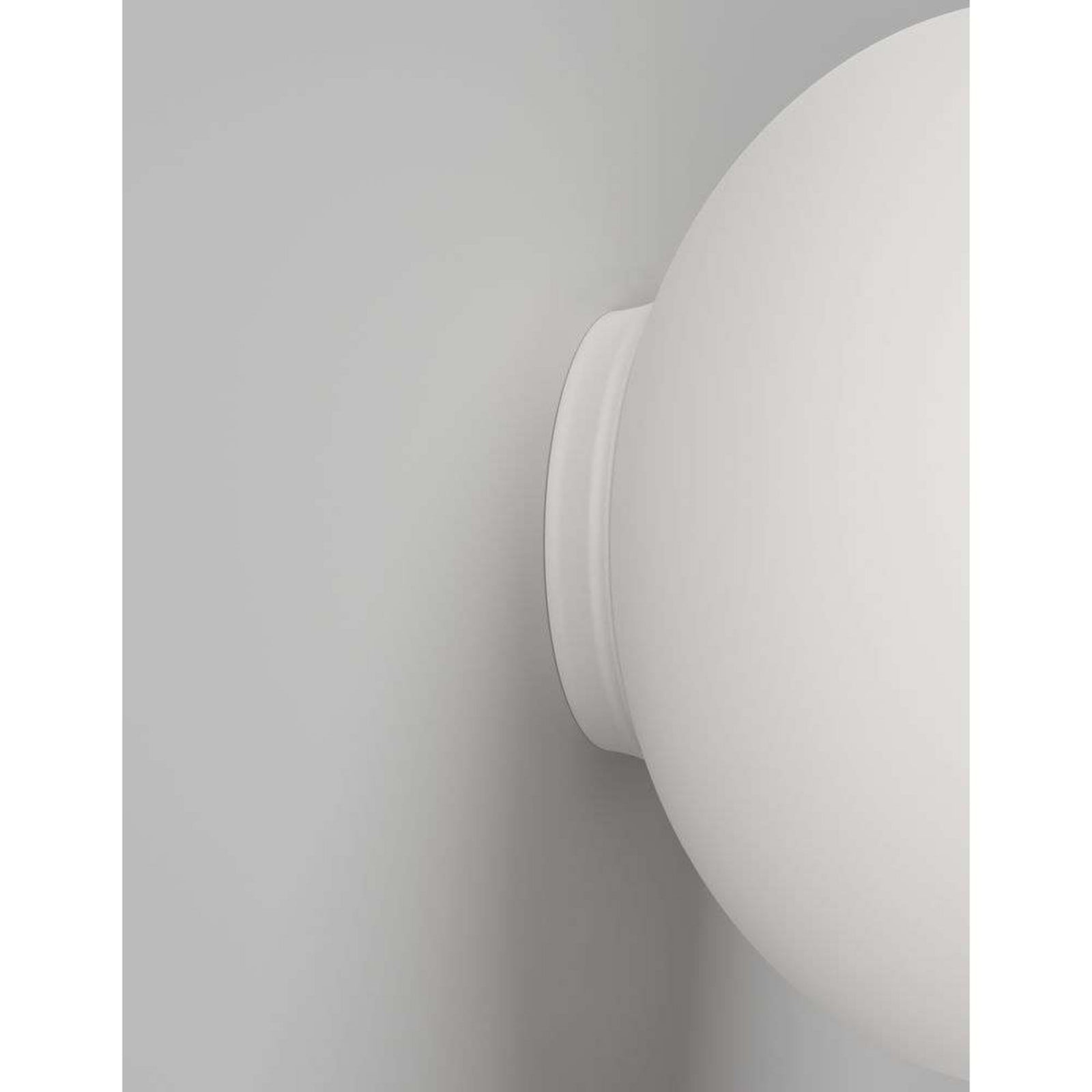 Volum Mirror 14 Væglampe Glossy White Lodes - Badeværelse - Glas