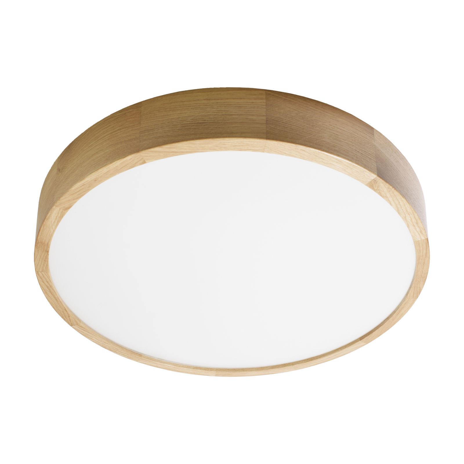 Lampa sufitowa Cleo DR475 czujnik IP20 dąb Ø 48 cm