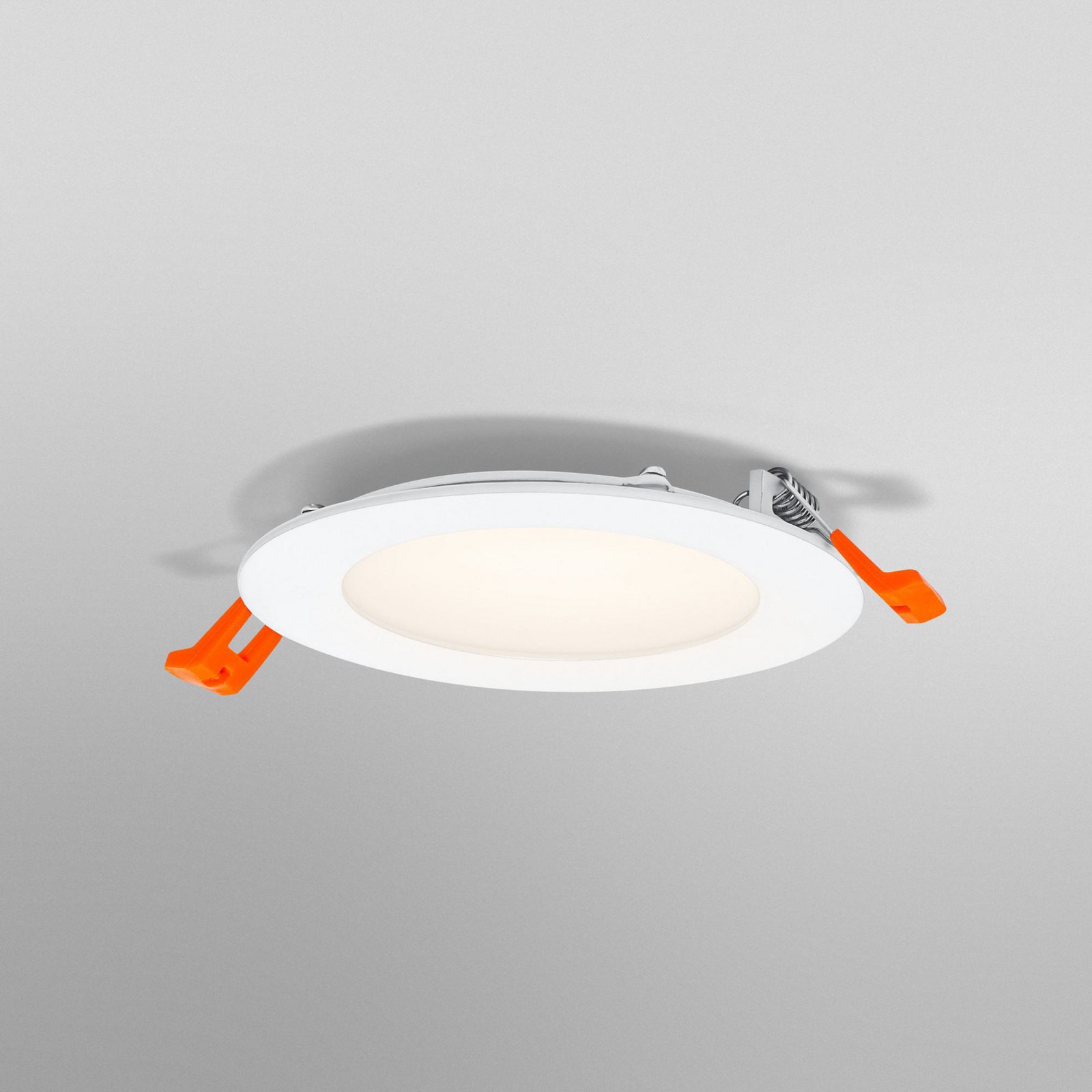 OSRAM LED-Deckeneinbauleuchte SLIM, Ø 12 cm, 3.000 K, weiß