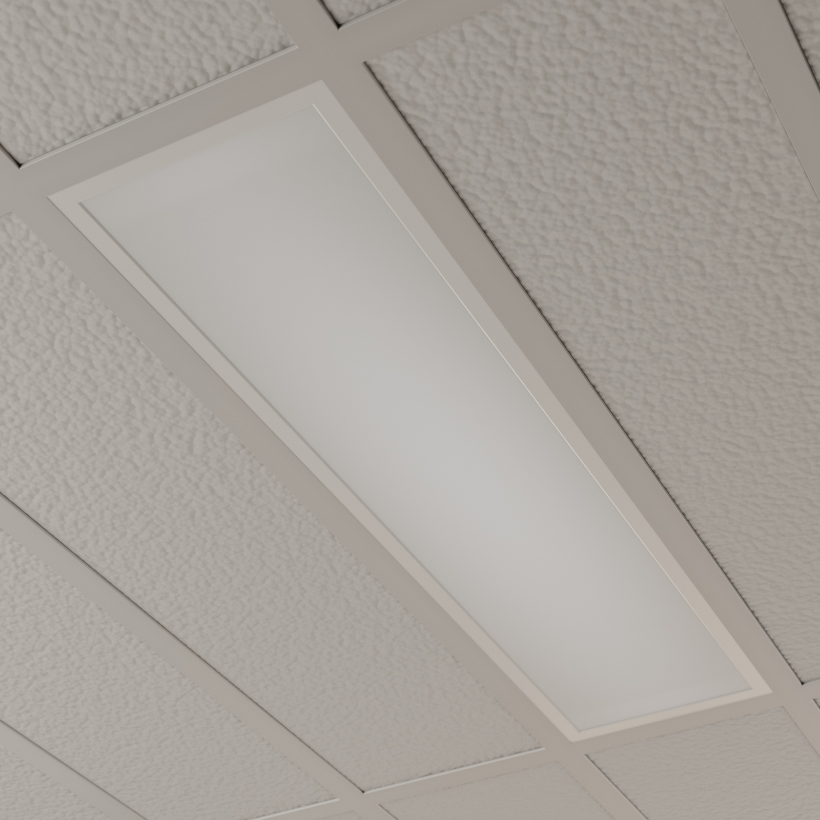 Arcchio Nesley LED panel, 120 cm, 4.000 K, bílý