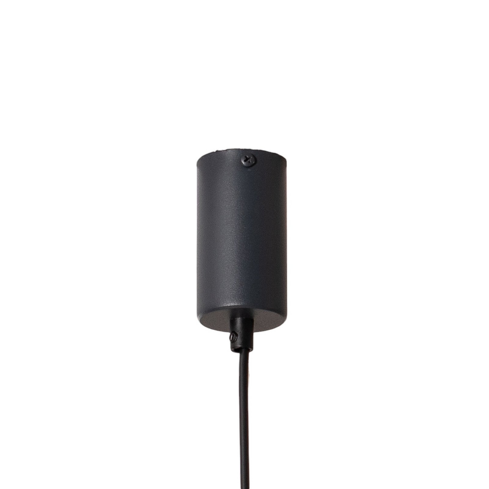 Hängeleuchte Sopel 1, anthrazit, 1-flammig, Stahl, Ø 5 cm