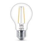 Philips Classic LED bulb E27 A60 2.2W clear 2,700K