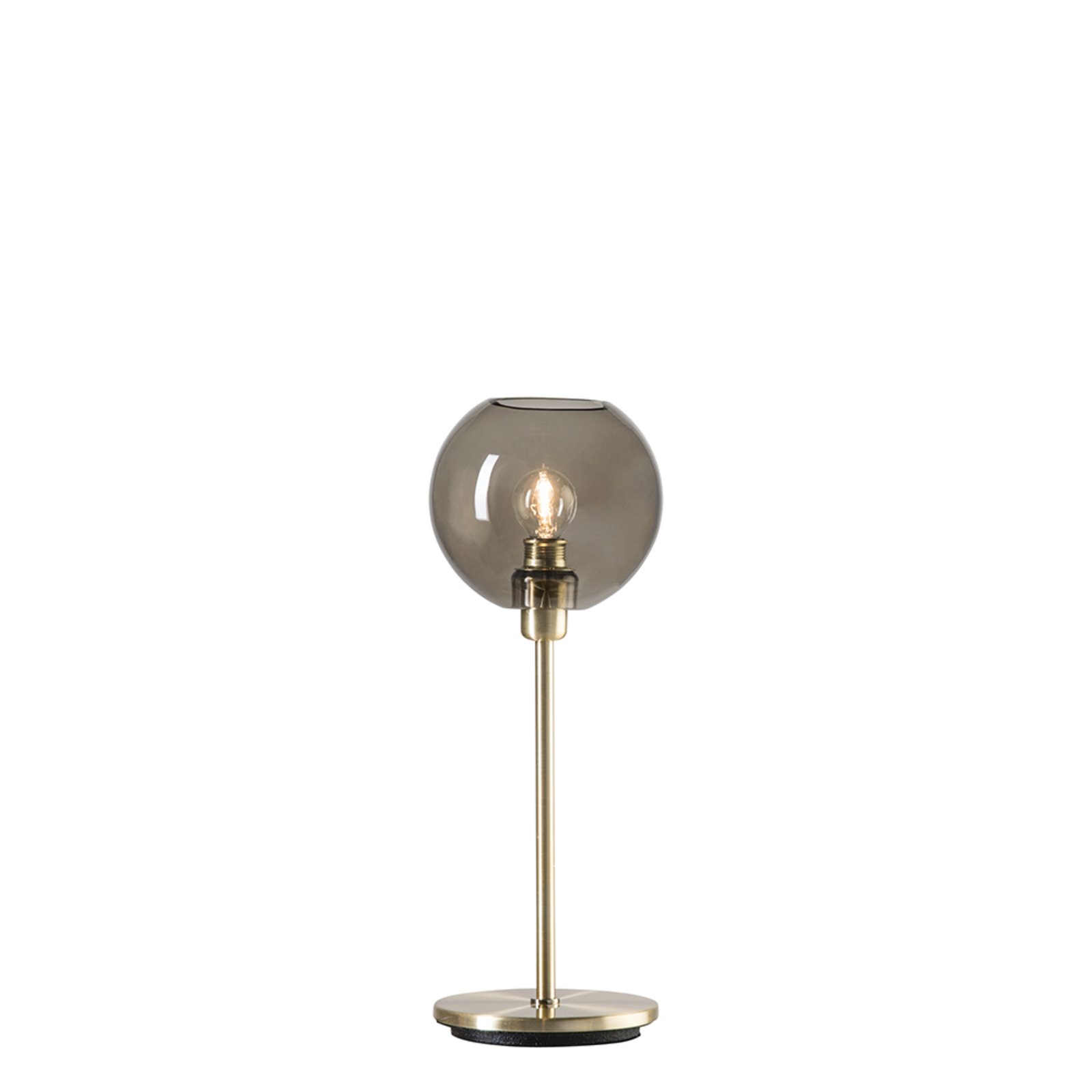 Gloria Tischleuchte Brass/Smoked - Belid