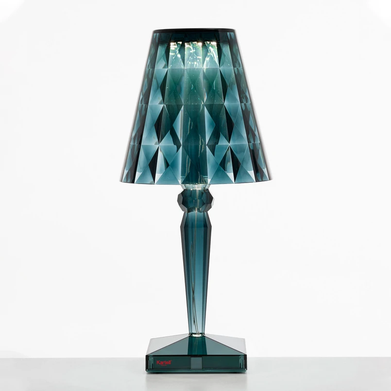 Kartell - Big Battery Tischleuchte Light Blue