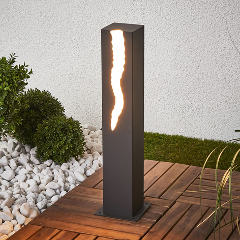 LED-Sockelleuchte El Rayo, Lichtaustritt einseitig
