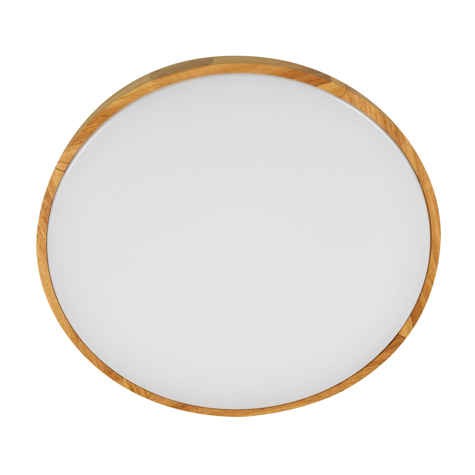 Ventilateur de plafond LED Oras, blanc, courant continu, silencieux, Ø 107 cm -