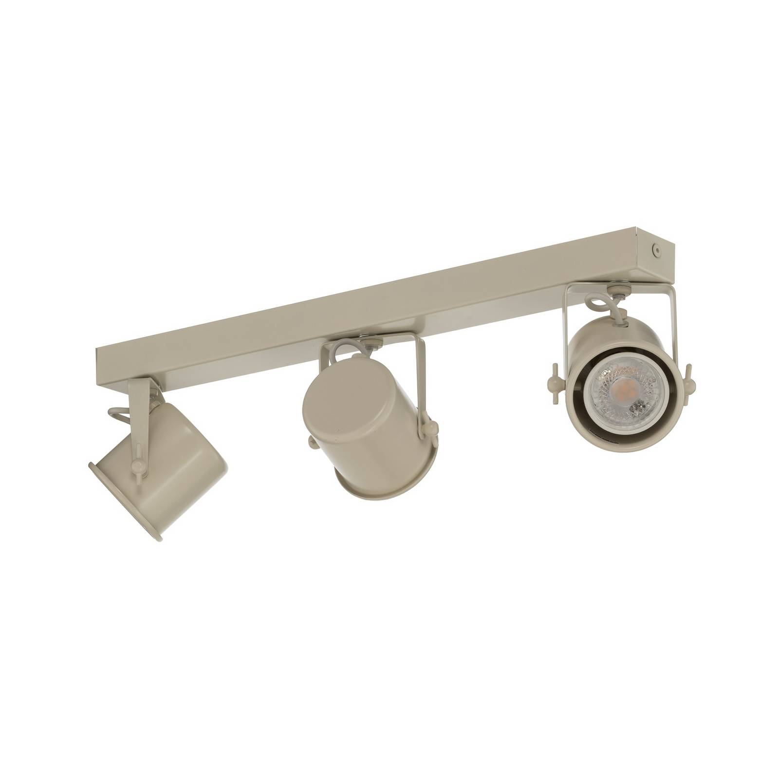 Deckenspot Canico, dreiflammig, creme
