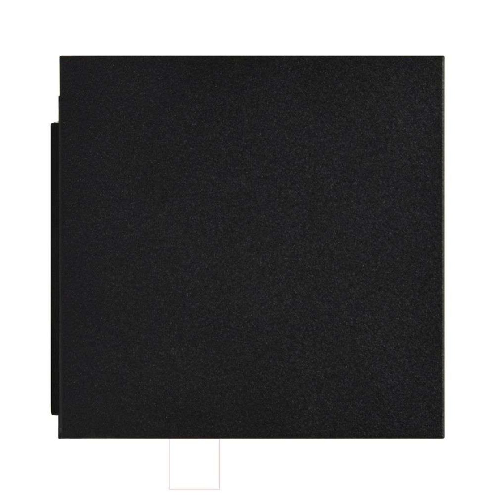 Milda Kubi Candeeiro de Parede Exterior Black - Nordlux