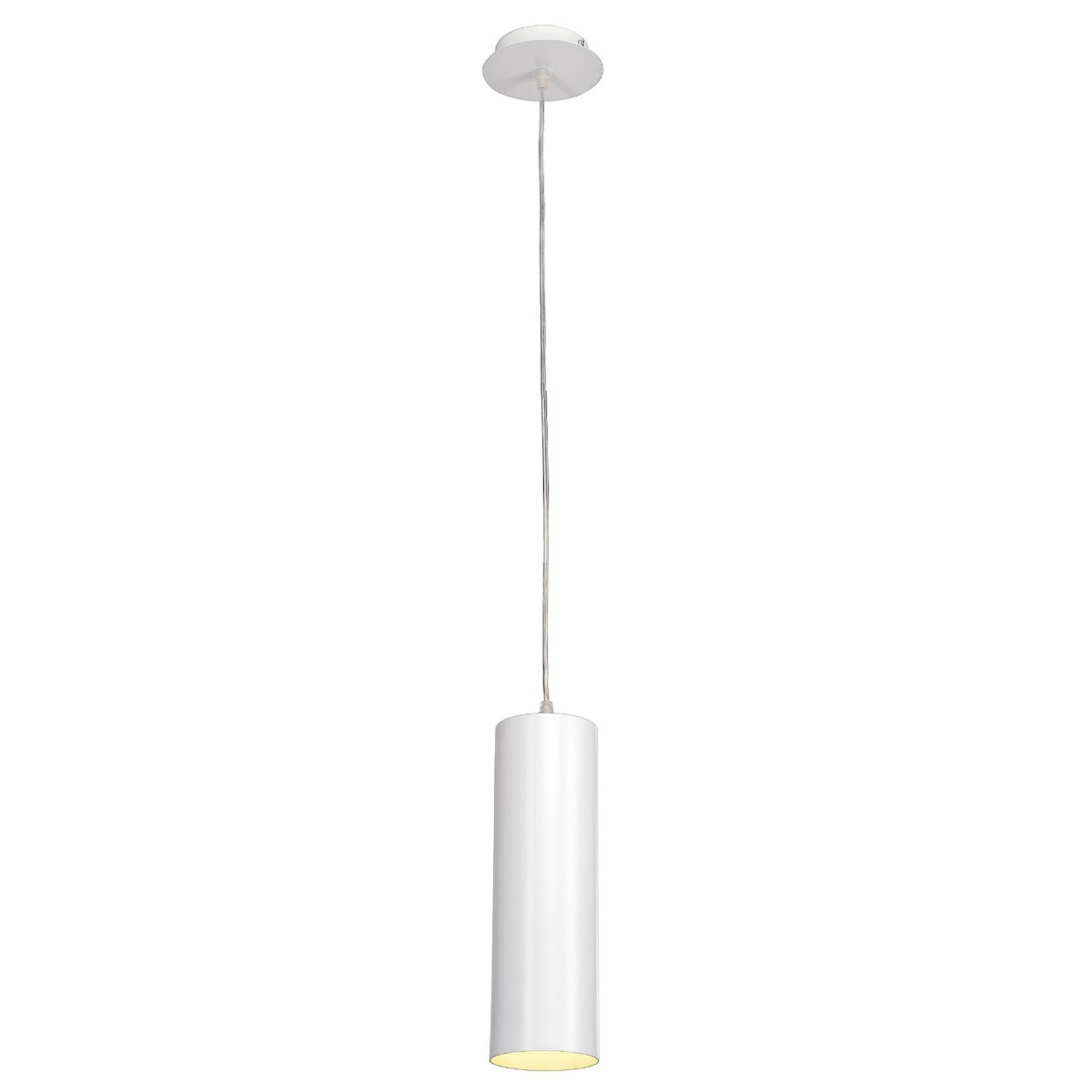 Narrow Enola Pendant Light In White Lights Co Uk 